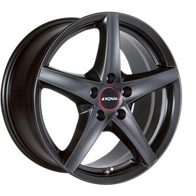 LLANTA RONAL R41 6.5X15 ET45 114.3X5 82 NEGRO MATE