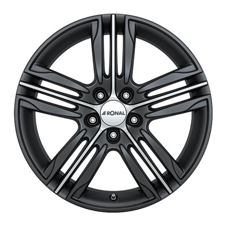 LLANTA RONAL R57 7.5X18 ET42 105X5 56.5 NEGRO MATE