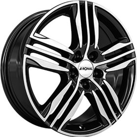 LLANTA JAPAN RACING SL01 18X10,5 ET BLANK BLANK CB 72,6 NEGRO