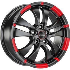 LLANTA RONAL R41 8.0X17 ET35 112X5 76 NEGRO MATE