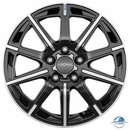 LLANTA RONAL R41 6.5X15 ET38 112X5 76 NEGRO MATE