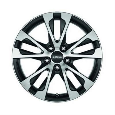 LLANTA RONAL R61 7.5X17 ET40 114.3X5 82 NEGRO MATE