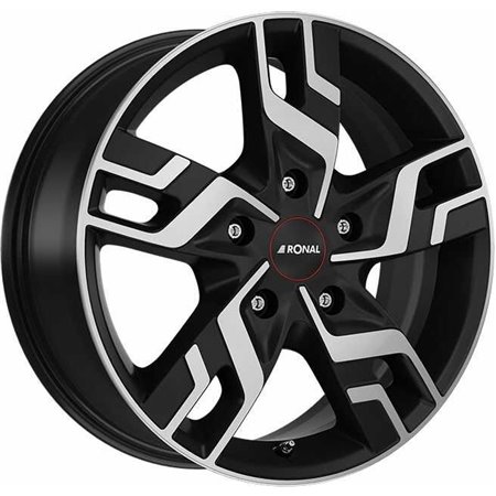 LLANTA RONAL R64 7.0X17 ET60 118X5 71.15 NEGRO MATE