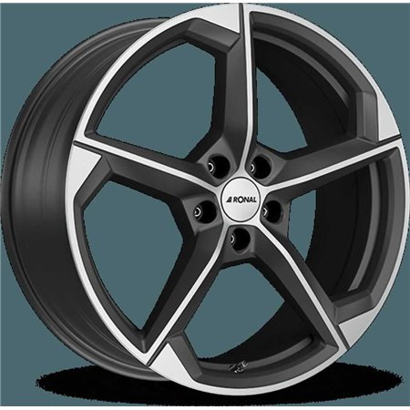 LLANTA RONAL R56 8.0X17 ET42 120X5 82 NEGRO MATE