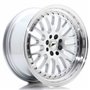 LLANTA JAPAN RACING JR10 8x17 ET35 4x100, 4x108 74.1 PLATA