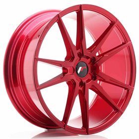 LLANTA JAPAN RACING JR21 8,5x20 ET40 BLANK 74.1 ROJO