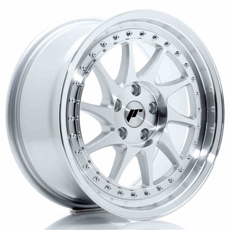 LLANTA JAPAN RACING JR26 8x17 ET35 5x112 66.6 PLATA