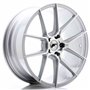 LLANTA JAPAN RACING JR30 8,5x20 ET35 5x112 66.6 PLATA