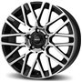 (OUTLET)LLANTA MOMO REVENGE EVO 9.5X19 ET45 5X112 BLACK MATT. POLISHED 79.6 TUV