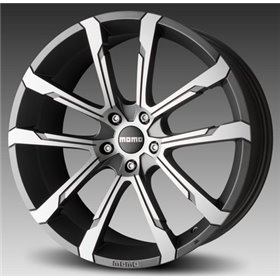 LLANTA MOMO QUANTUM EVO 8,5X19 ET25 5X112 ANTRACITA MATE 79,6 VIA