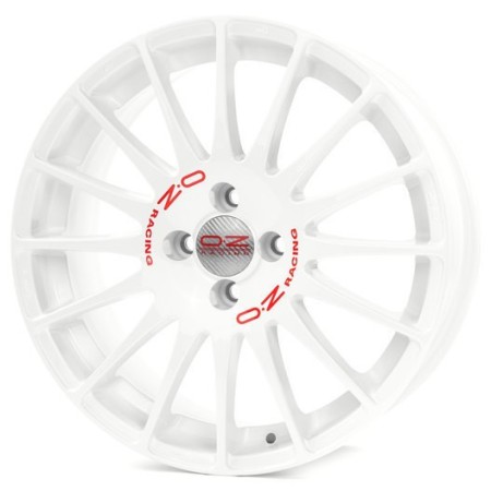 LLANTA SUPERTURISMO WRC 7x17 4x100 ET 35 RACE BLANCO RED LETTERING