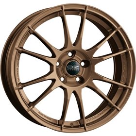 LLANTA OZ RACING ULTRALEGGERA 8X18 ET45 5X112 BRONCE MATE