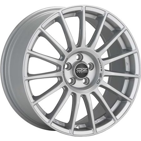LLANTA OZ RACING SUPERTURISMO LM 8,5X19 ET38 5X112 GRIS MATE BLACK LETTERING