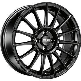 LLANTA OZ RACING SUPERTURISMO LM 8X18 ET45 5X108 NEGRO MATE SILVER LETTERING