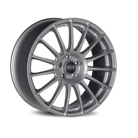 LLANTA OZ SUPERTURISMO LM 8x18 ET35 5x112 MATT RACE SILVER BLACK LETTERING KBA NAD