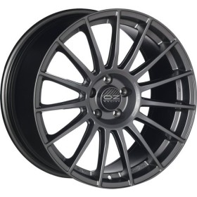 LLANTA OZ RACING SUPERTURISMO LM 8X18 ET45 5X114,3 GRIS MATE SILVER LETTERING