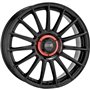 LLANTA OZ RACING SUPERTUR EVOLUZIONE 8X18 ET45 5X114,3 NEGRO BRILLANTE + RED LETTERING