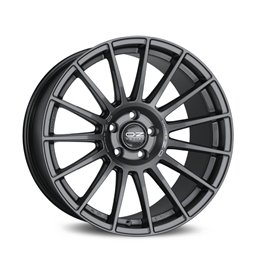 LLANTA OZ SUPERTURISMO DAKAR 10,5x21 ET47 5x114 MATT GRAPHITE SILVER LETTERING