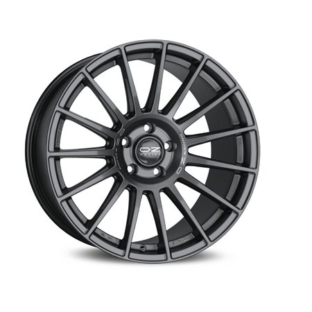 LLANTA OZ SUPERTURISMO DAKAR 10,5x21 ET47 5x114 MATT GRAPHITE SILVER LETTERING