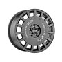 LLANTA JAPAN RACING SL-02 9x18 ET20-51 BLANK 72.6 PLATA