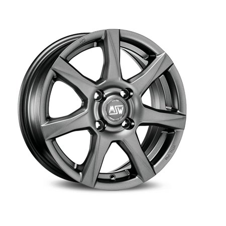 LLANTA MSW MSW 77 7.5x17 ET38 5x114.30 GRIS MATE OSCURO KBA NAD