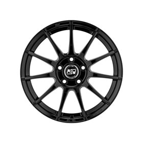 LLANTA MSW 85 7x17 4x98 ET 35 NEGRO BRILLANTE