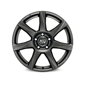 LLANTA MSW 77 6x15 5x100 ET 45 GRIS OSCURO MATE