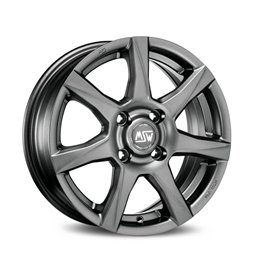 LLANTA MSW MSW 77 7x16 ET50 5x108 GRIS MATE OSCURO KBA ECE