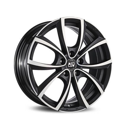 LLANTA MSW MSW 27 7.5x17 ET35 5x112 TITANIO OSCURO MATE PULIDO KBA NAD