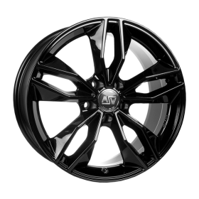 LLANTA MSW 71 8x18 5x108 ET 45 NEGRO BRILLANTE