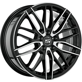 LLANTA OZ RACING MSW 72 8X18 ET50 5X112 NEGRO BRILLANTE FULL POLISHED