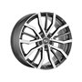 LLANTA MSW MSW 49 8.5x20 ET45 5x114.30 PLATA METAL BRILLANTE PULIDO