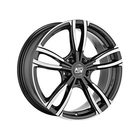 LLANTA MSW MSW 73 8x18 ET42 5x112 GRIS OSCURO BRILLANTE PULIDO