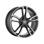 LLANTA MSW MSW 73 7.5x17 ET35 5x112 GRIS OSCURO BRILLANTE PULIDO
