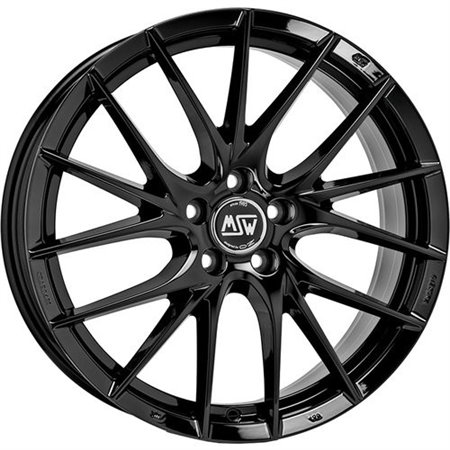 LLANTA OZ RACING MSW 29 8X19 ET40 5X112 NEGRO BRILLANTE