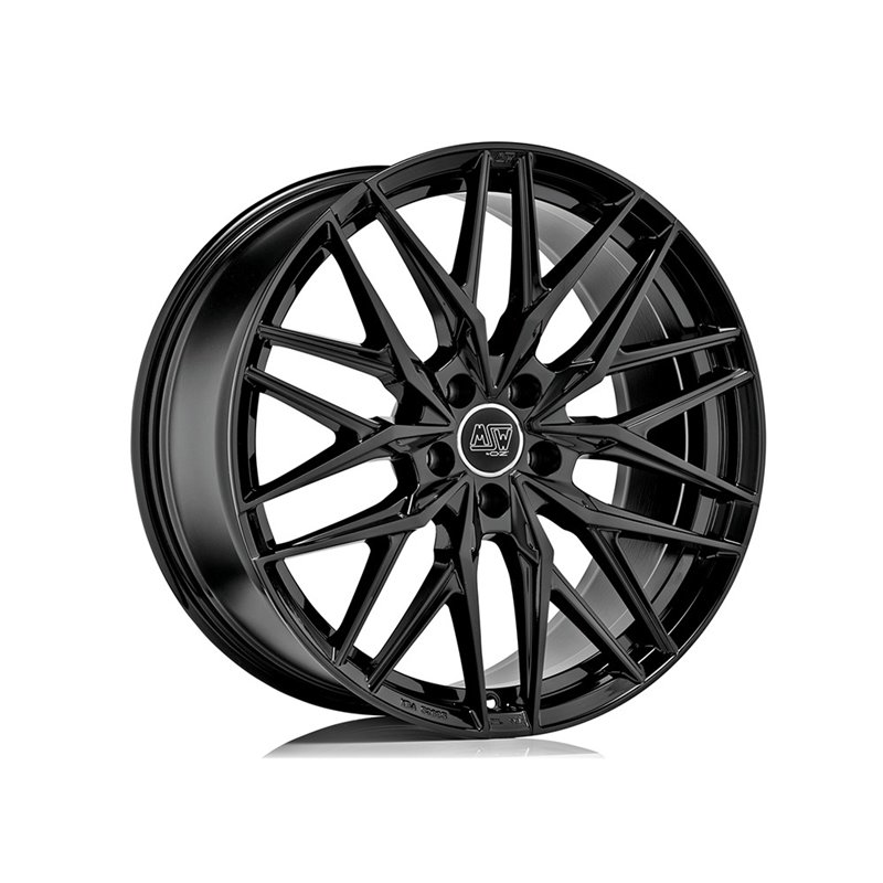 LLANTA MSW 30 7,5x19 5x114,30 ET 40 NEGRO BRILLANTE PULIDO