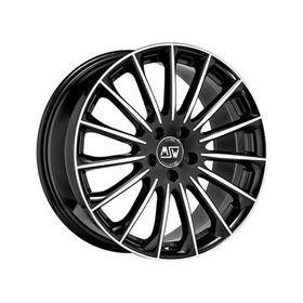 LLANTA OZ RACING MSW 30 7,5X19 ET45 5X114,3 NEGRO BRILLANTE FULL POLISHED