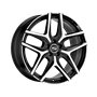 LLANTA MSW 40 9x20 5x112 ET 35 NEGRO BRILLANTE PULIDO