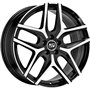 LLANTA OZ RACING MSW 40 10X20 ET40 5X120 NEGRO BRILLANTE FULL POLISHED