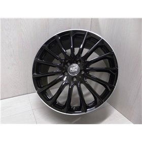 LLANTA MSW MSW 30 8,5x20 ET45 5x112 73 NEGRO BRILLANTE+DIAMOND LIP