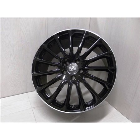 LLANTA MSW MSW 30 8,5x20 ET45 5x112 73 NEGRO BRILLANTE+DIAMOND LIP