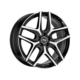LLANTA MSW MSW 40 8x19 ET40 5x114,30 73 NEGRO PULIDO (GBFP)