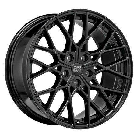 LLANTA MSW 74 9x19 5x112 ET 40 NEGRO BRILLANTE