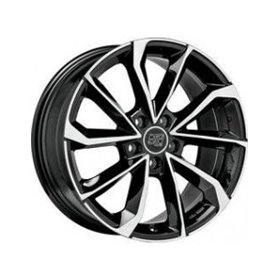 LLANTA MSW 42 8x18 5x108 ET 42 NEGRO BRILLANTE PULIDO