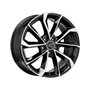 LLANTA MSW 42 8x18 5x108 ET 42 NEGRO BRILLANTE PULIDO