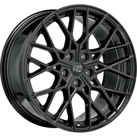 LLANTA OZ RACING MSW 74 8X18 ET28 5X112 NEGRO BRILLANTE
