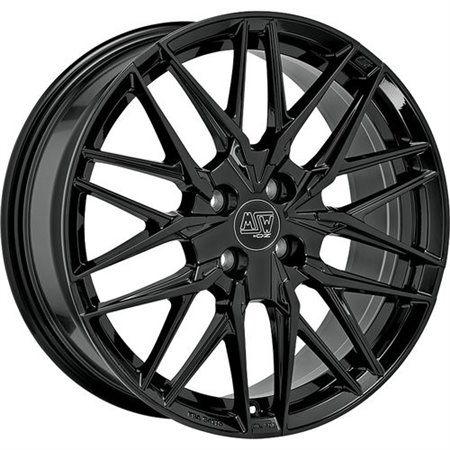 LLANTA OZ RACING MSW 50-4 7,5X18 ET25 4X108 NEGRO BRILLANTE