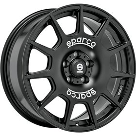LLANTA OZ RACING SPARCO TERRA 7X16 ET35 5X100 NEGRO MATE WHITE LETTERING