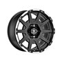 LLANTA SPARCO DAKAR 8,5x17 6x139,70 ET 25 NEGRO MATE LIP POLISHED+RIVETS
