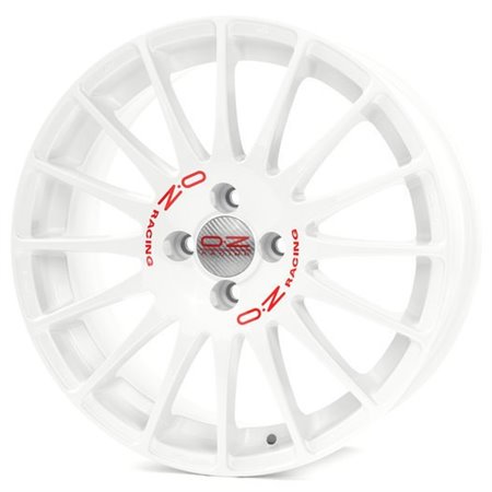 LLANTA SUPERTURISMO WRC 8x18 5x114,30 ET 40 RACE BLANCO RED LETTERING